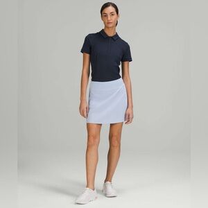 Lululemon Pace Rival Mid-Rise Skirt *Extra Long, Blue Linen - 8
